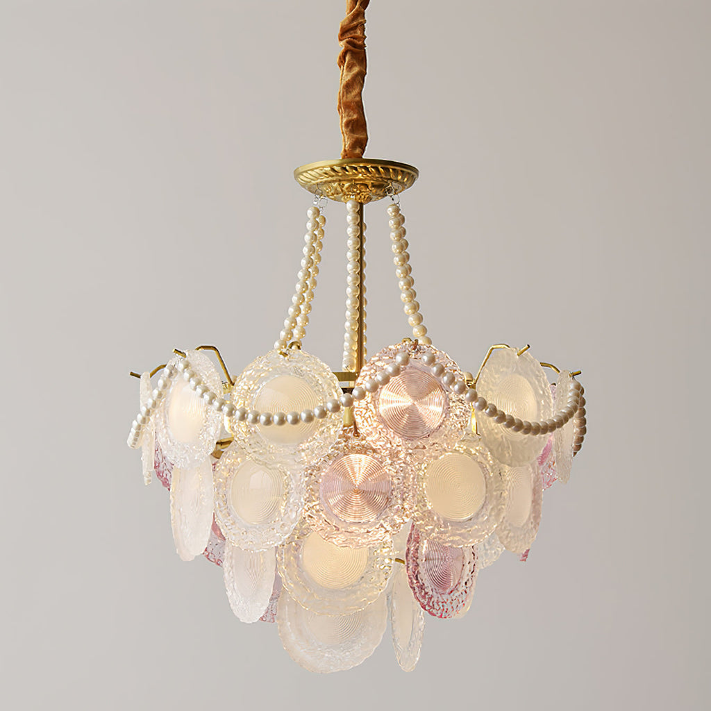 Mortimer Glass Chandelier