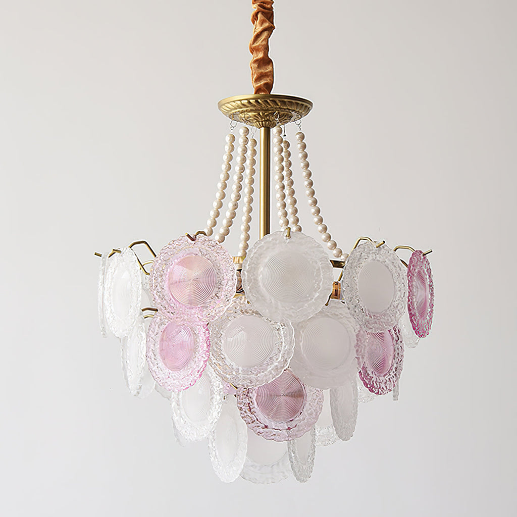 Mortimer Glass Chandelier