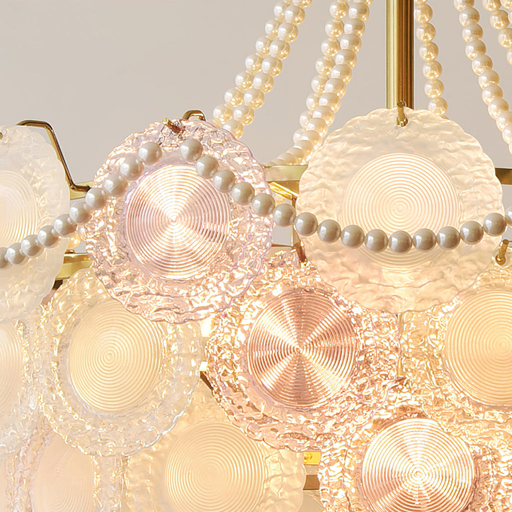 Mortimer Glass Chandelier
