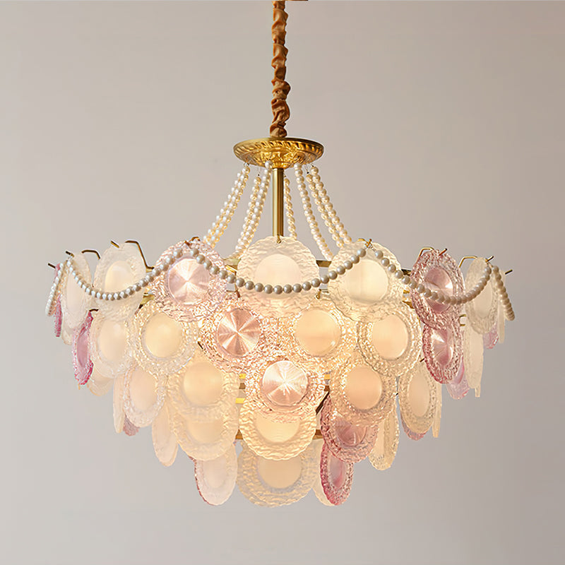 Mortimer Glass Chandelier