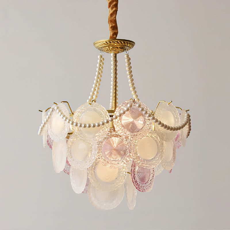 Mortimer Glass Chandelier
