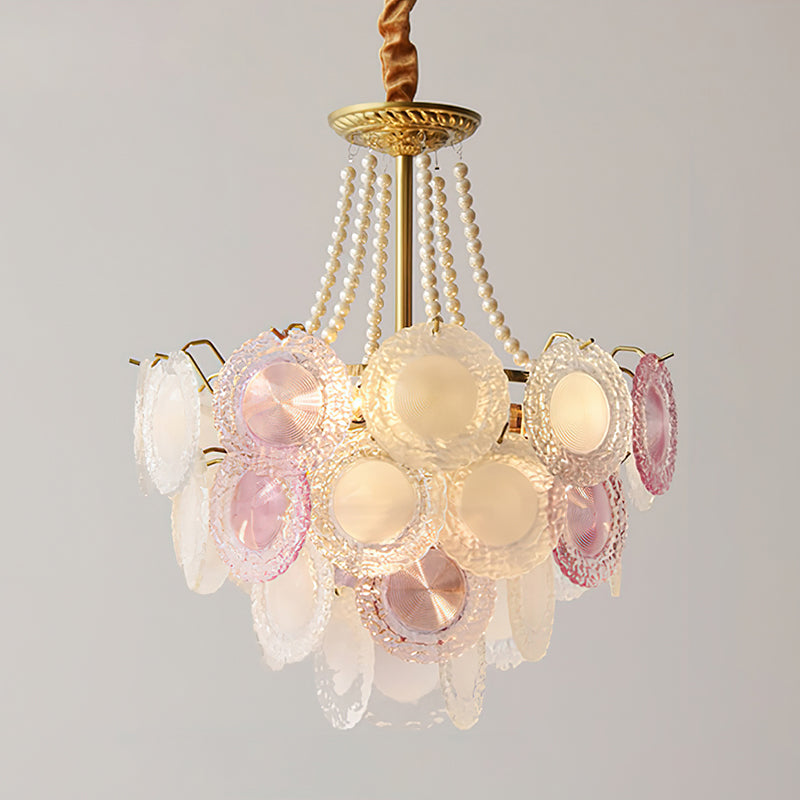 Mortimer Glass Chandelier