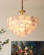 Mortimer Glass Chandelier