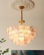 Mortimer Glass Chandelier