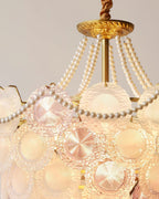 Mortimer Glass Chandelier
