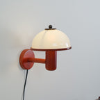 Mushroom Wood Wall Light
