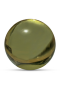 Cast Glass Orb Decorative Object