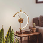 Smart LED Desk Lamp with Clock
