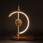 Smart LED Desk Lamp with Clock