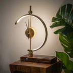 Smart LED Desk Lamp with Clock