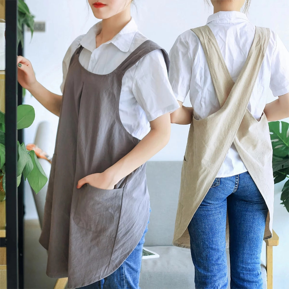 Nari Cross-Back Apron