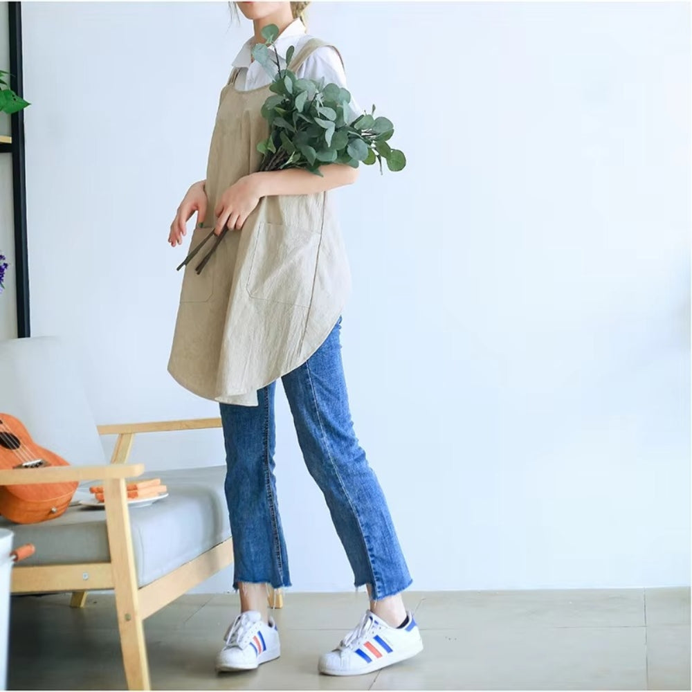 Nari Cross-Back Apron