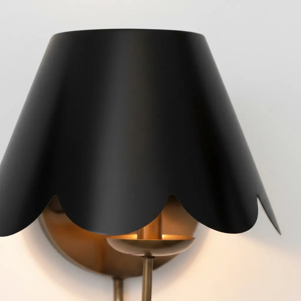 Nessa Petal Metal Wall Sconce