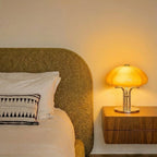 Pumpkin Glass Table Lamp