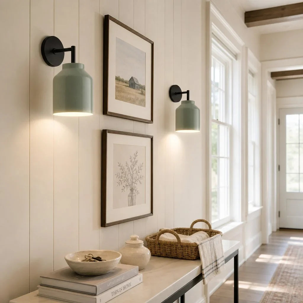 Nerys Nordic Metal Wall Sconce