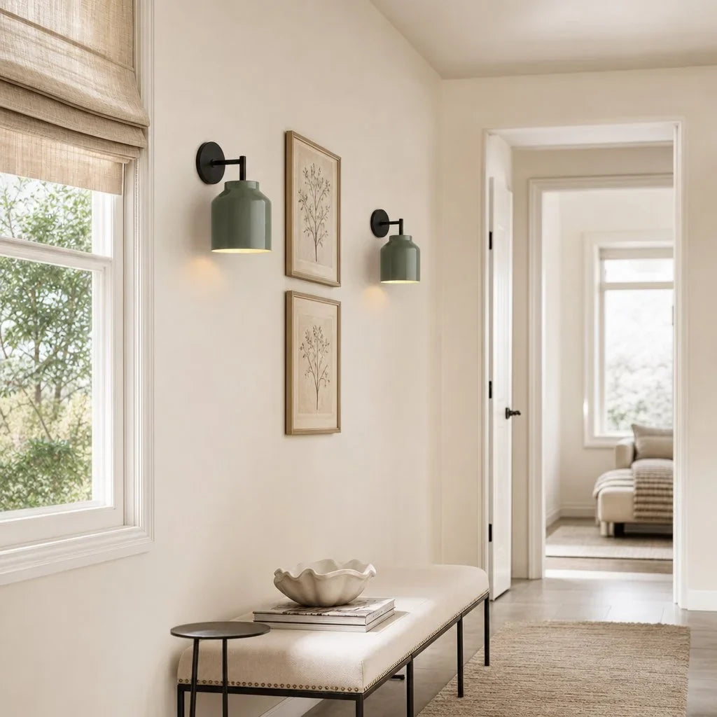 Nerys Nordic Metal Wall Sconce