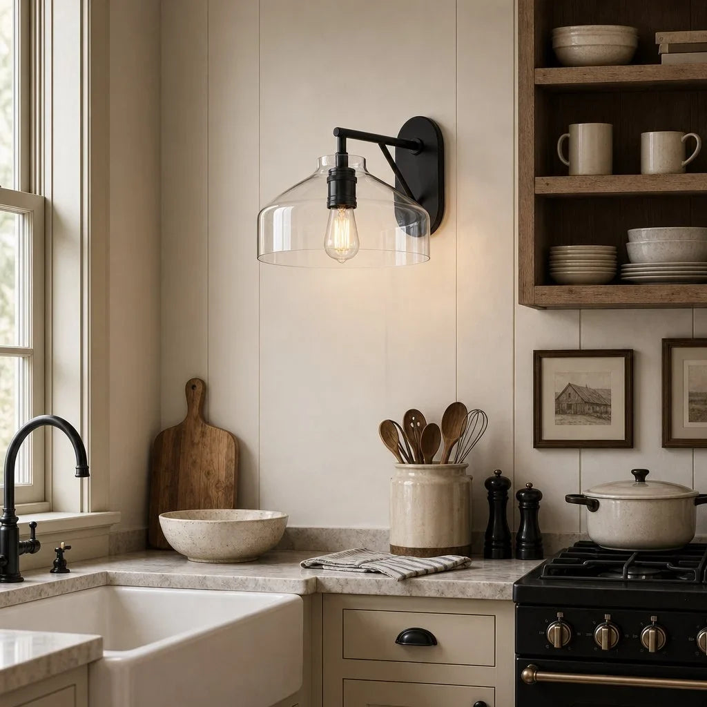 Nerys Nordic Metal Wall Sconce