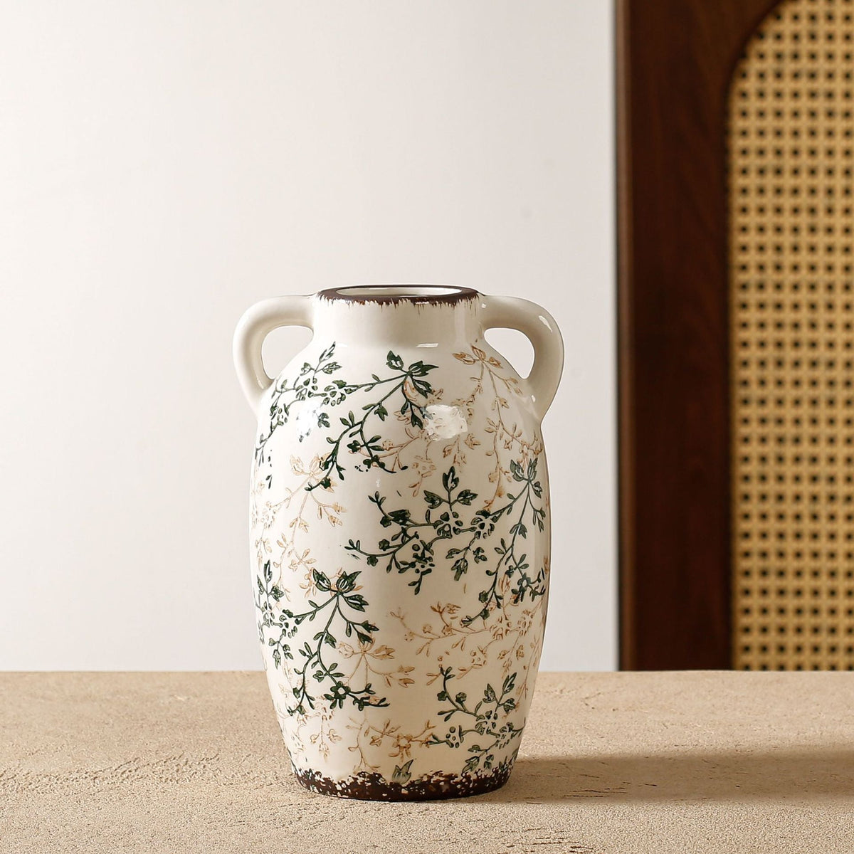 Floral Ceramic Vase