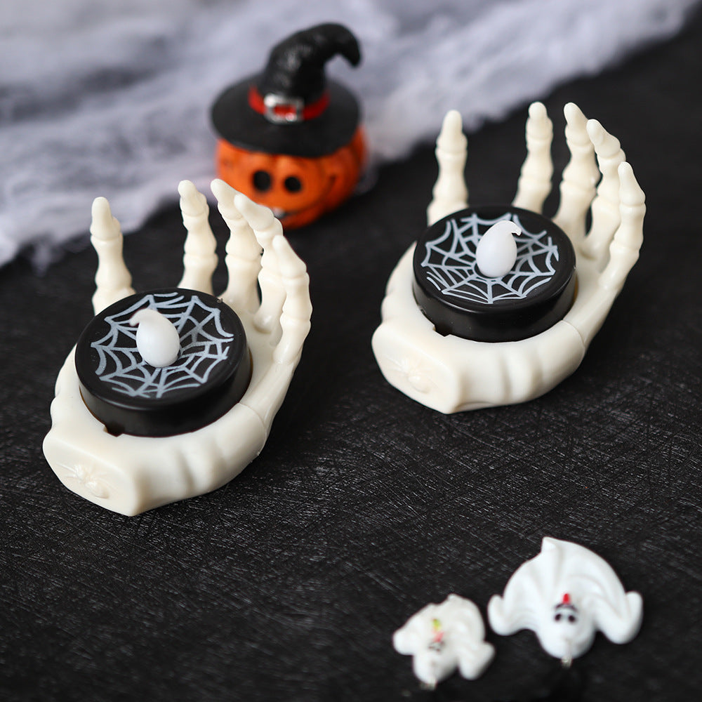 LED Hand Candle Holder
