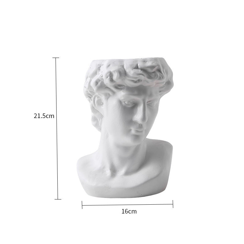 Sculptural Head Vase