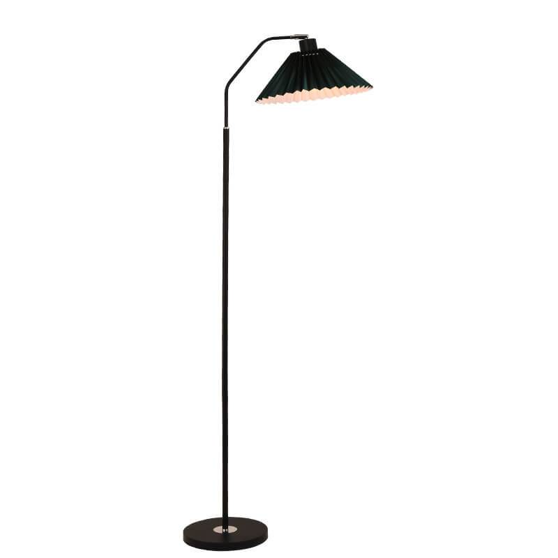 Minimalist Pleated Fabric Floor Lamp