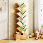 Modern Tiered Bookshelf
