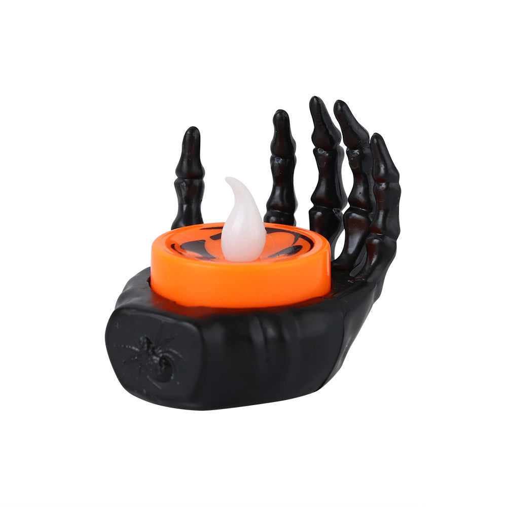 LED Hand Candle Holder