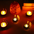 LED Hand Candle Holder