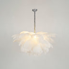 Ostrich Feather Chandelier