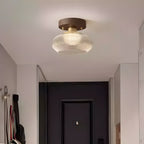 Otis Low Dome Glass Ceiling Light
