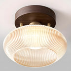 Otis Low Dome Glass Ceiling Light