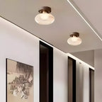 Otis Low Dome Glass Ceiling Light