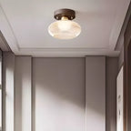 Otis Low Dome Glass Ceiling Light