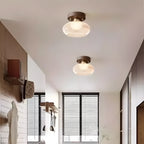 Otis Low Dome Glass Ceiling Light