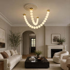 Pearl Necklace LED Chandelier