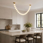 Pearl Necklace LED Chandelier