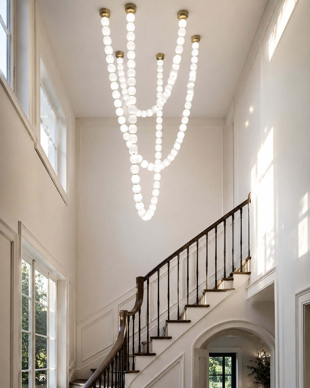 Pearl Necklace LED Chandelier