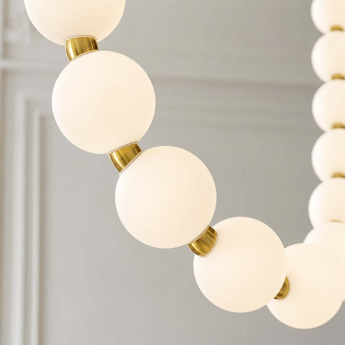 Pearl Necklace LED Chandelier