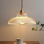 Vintage Glass Pendant Light