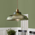 Vintage Glass Pendant Light