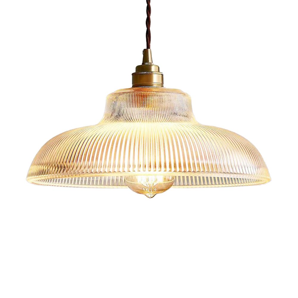 Vintage Glass Pendant Light