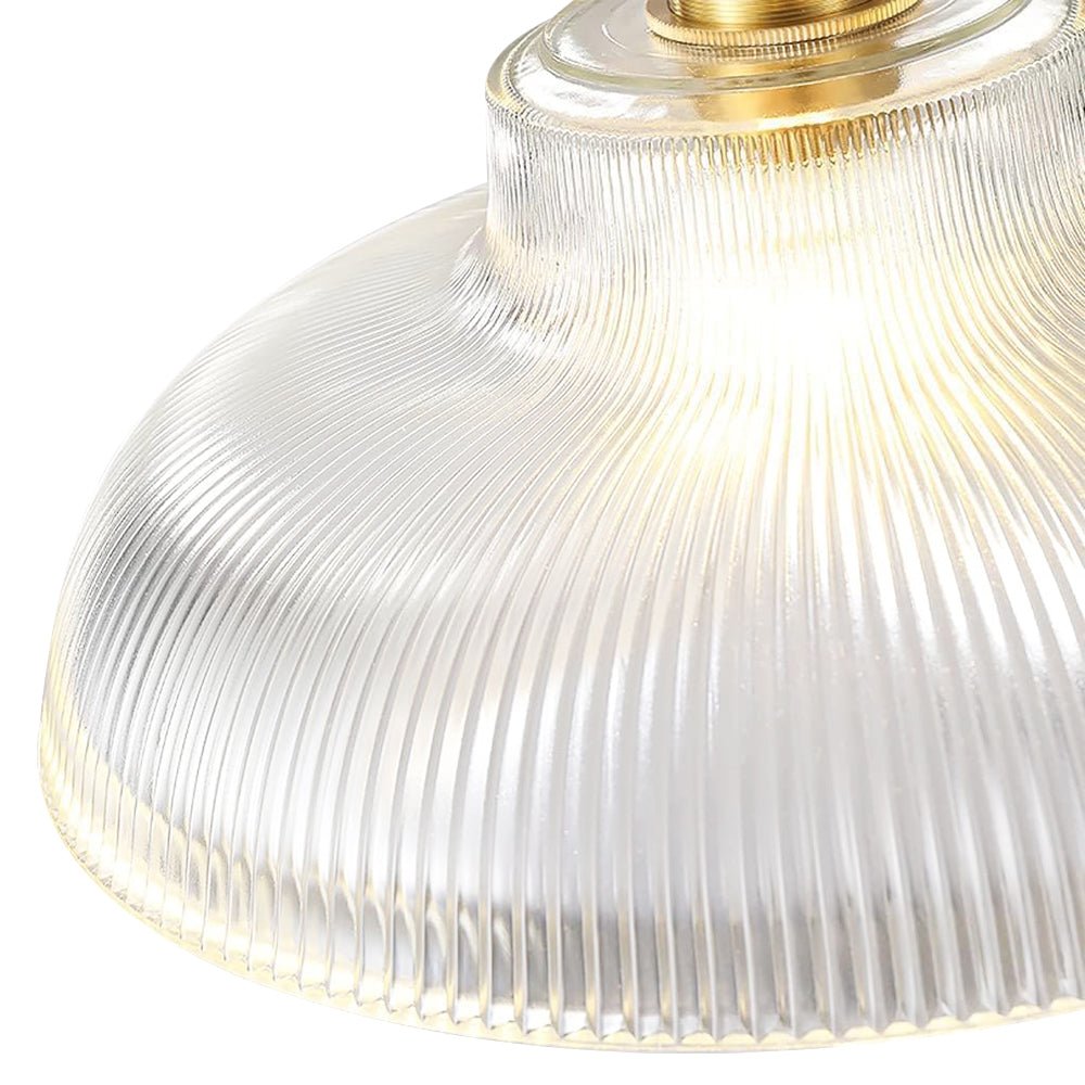 Vintage Glass Pendant Light