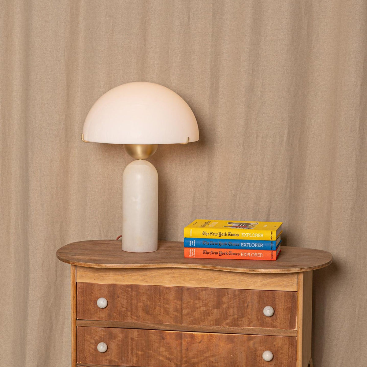 Peono Natural Stone Table Lamp