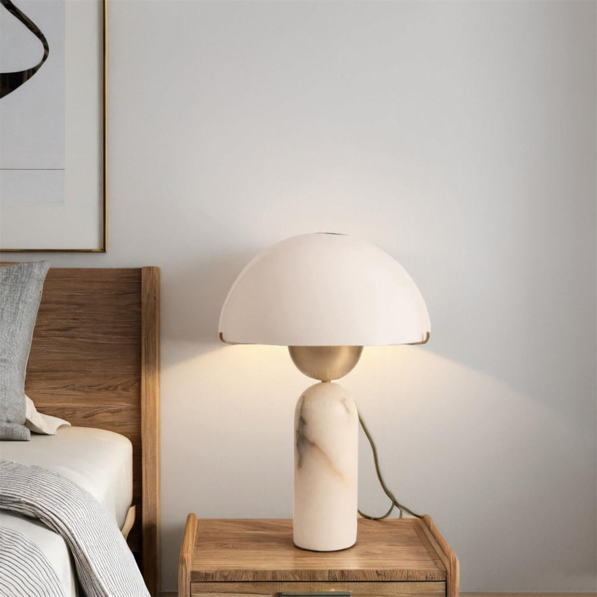 Peono Natural Stone Table Lamp