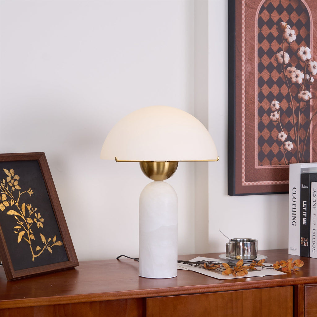 Peono Natural Stone Table Lamp