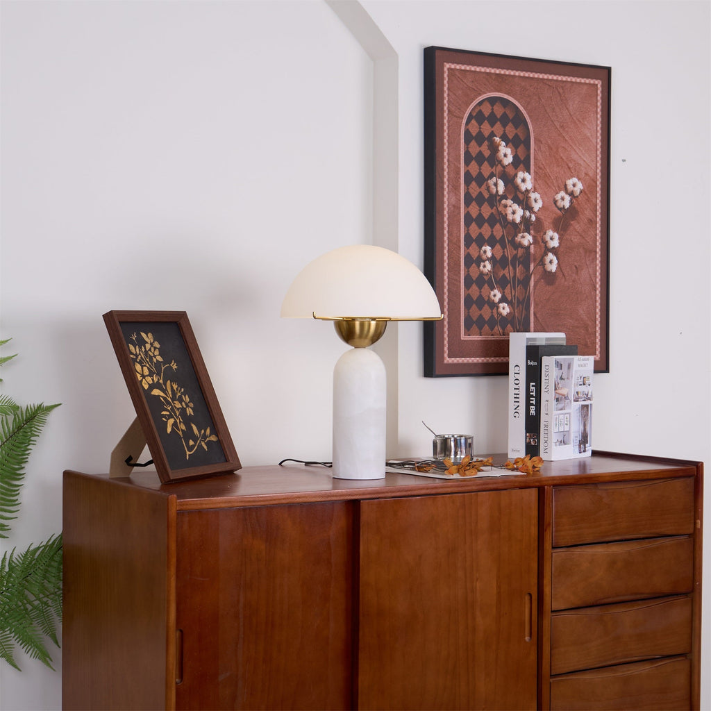 Peono Natural Stone Table Lamp