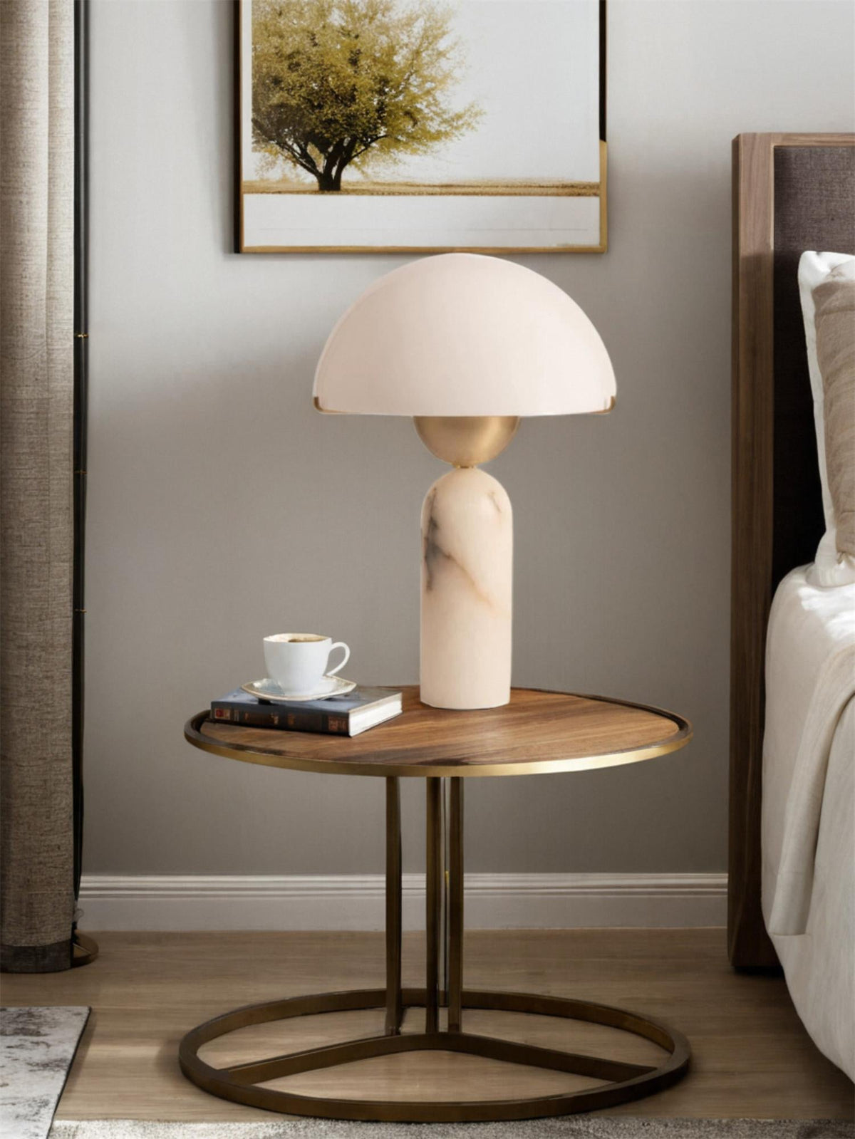 Peono Natural Stone Table Lamp