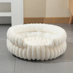 Plush Donut Pet Bed