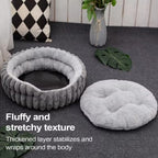 Plush Donut Pet Bed