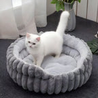 Plush Donut Pet Bed